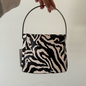 topshop mini purse zebra print
